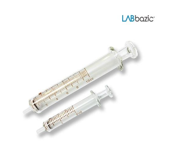 Labbazic LGC10CCT / 유리 주사기 Glass Luer Slip Tip (일반형), 100CC[1EA/PK]