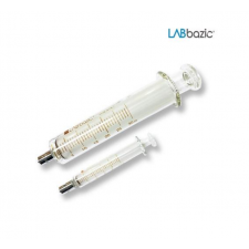 Labbazic 1CC / 유리 주사기 Metal Luer Lock Tip (금속 잠금형), 1CC[1EA/PK]